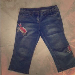 Embroidered Jeans